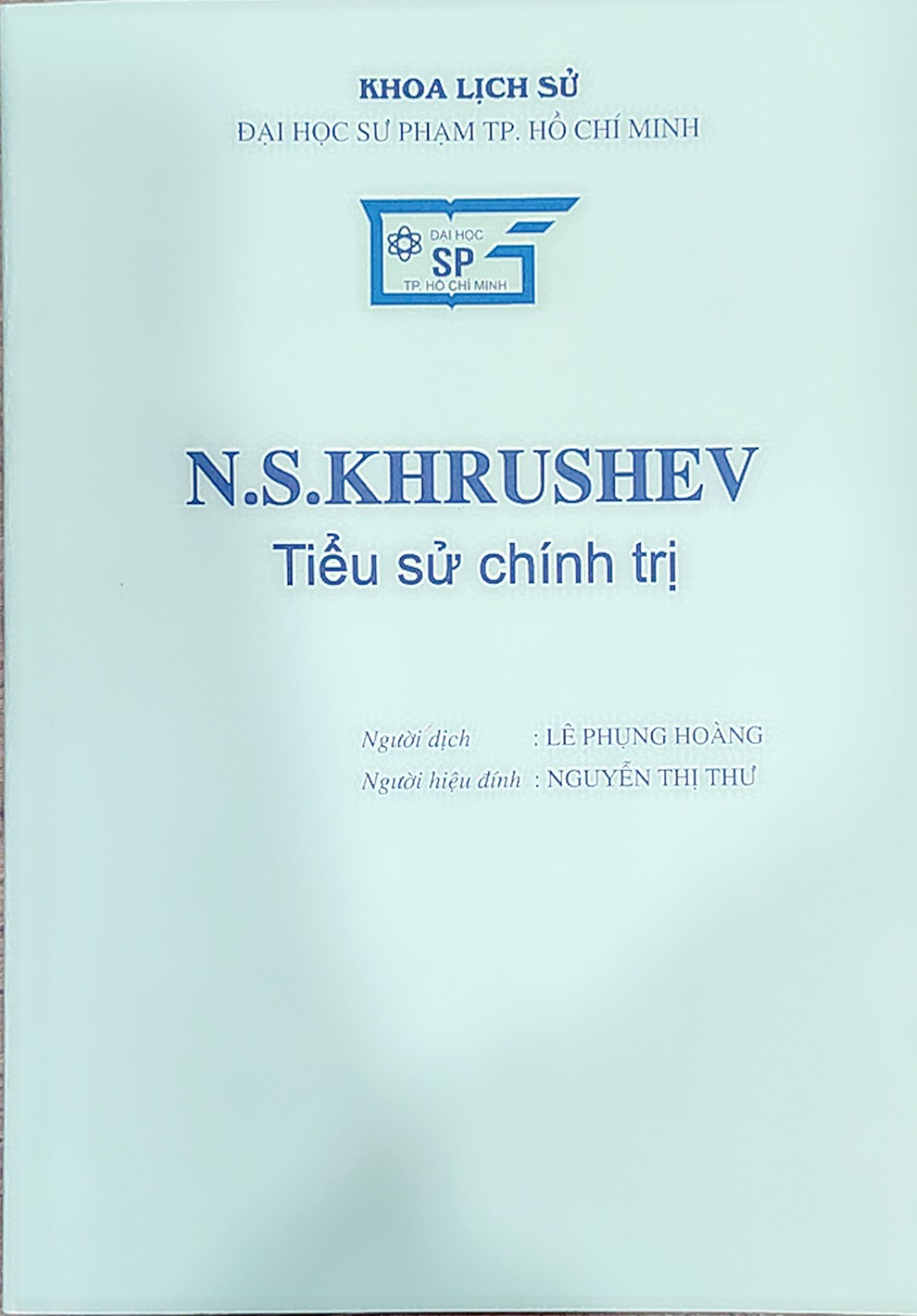 N.S.KHRUSHEV - Tiểu sử chính trị